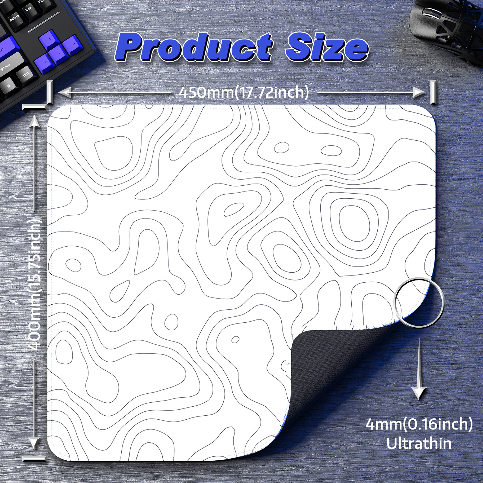 Esports Gaming Design - Attack Shark Cm02 Gaming Mouse Pad,