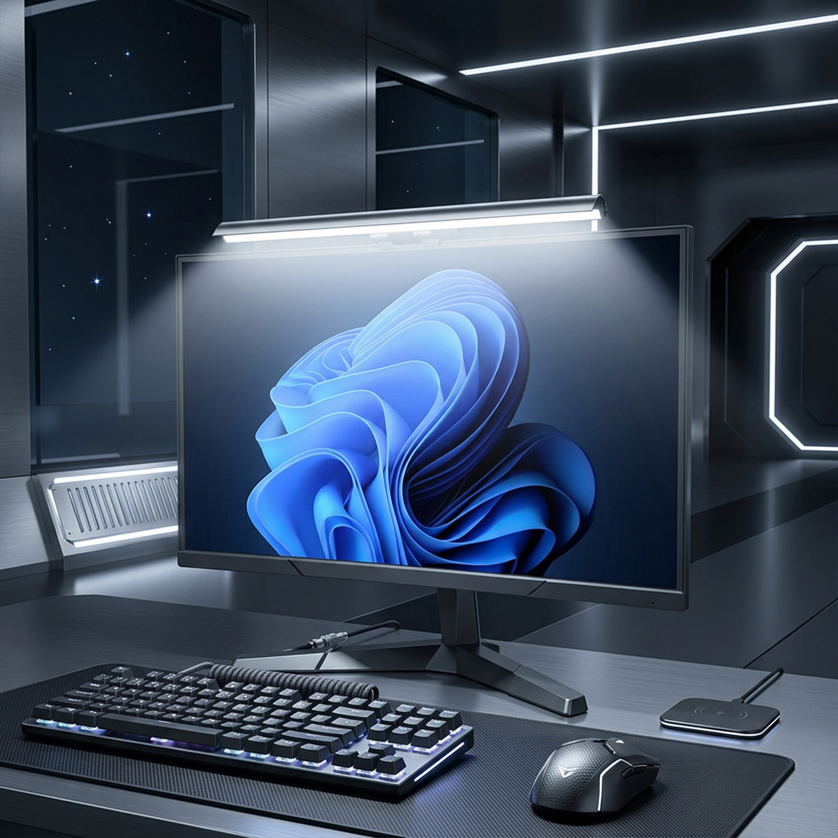 USB Powered LED Computer Scree - Esports Gaming Desk incelemesi ve fiyatı