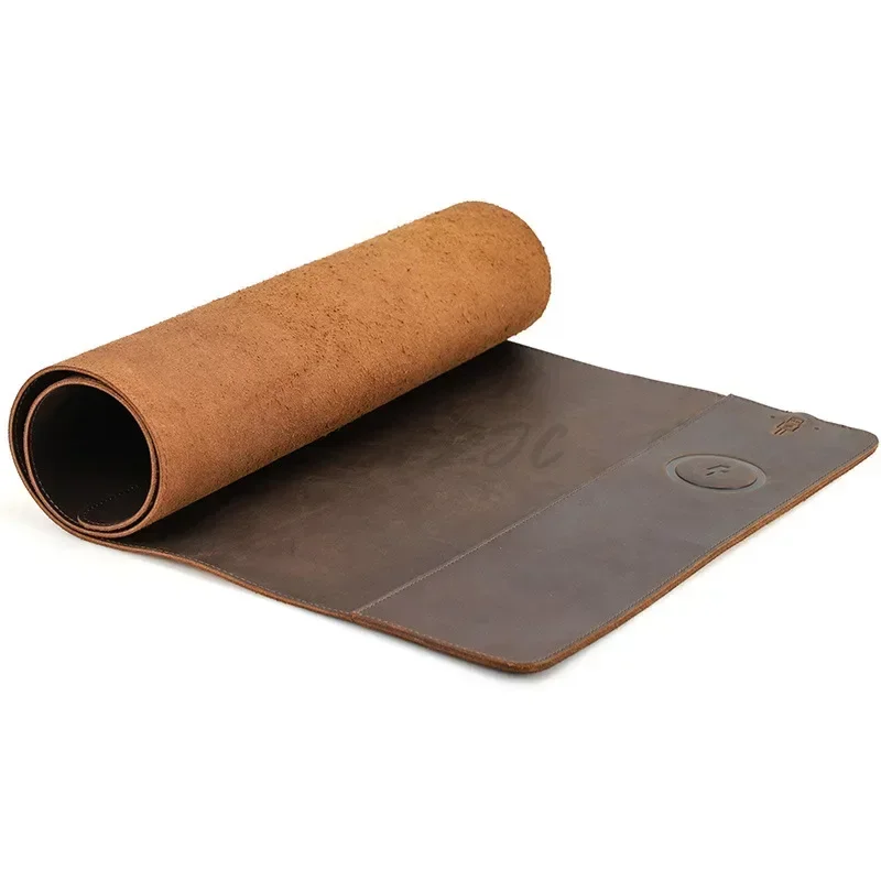 Vintage Cowhide Mouse Pad with - Esports Gaming Desk incelemesi ve fiyatı