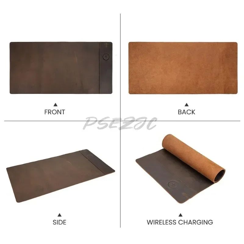 Vintage Cowhide Mouse Pad with - Esports Gaming Desk incelemesi ve fiyatı
