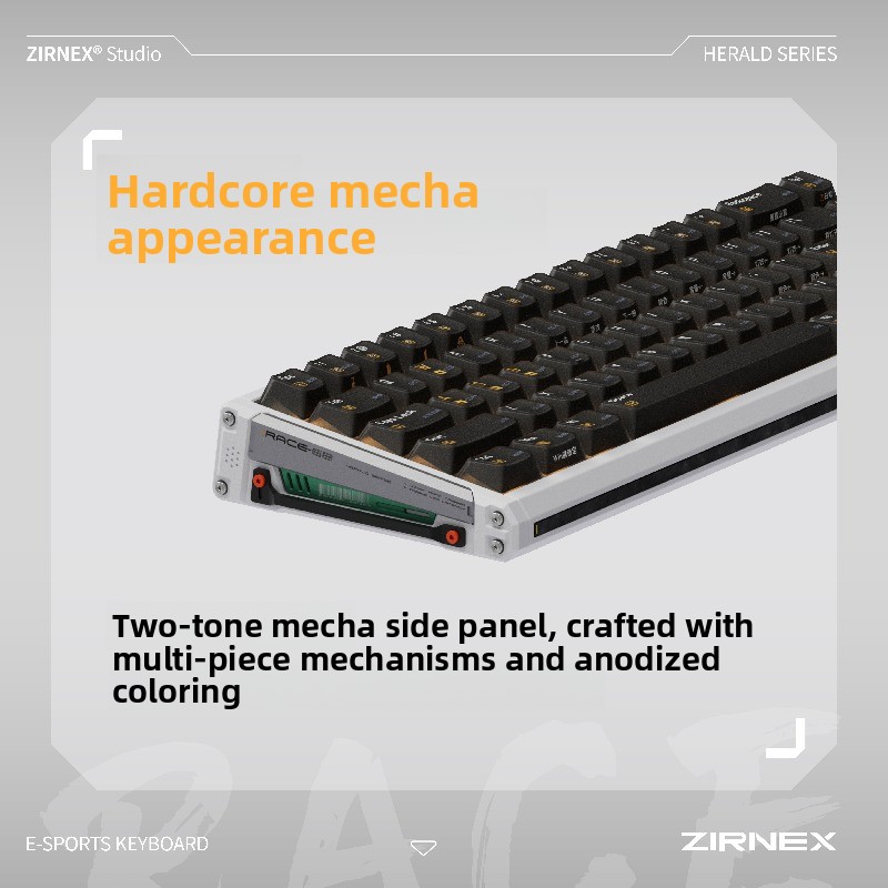 ZIRNEX RACE68 Magnetic Switch  - Esports Gaming Design incelemesi ve fiyatı