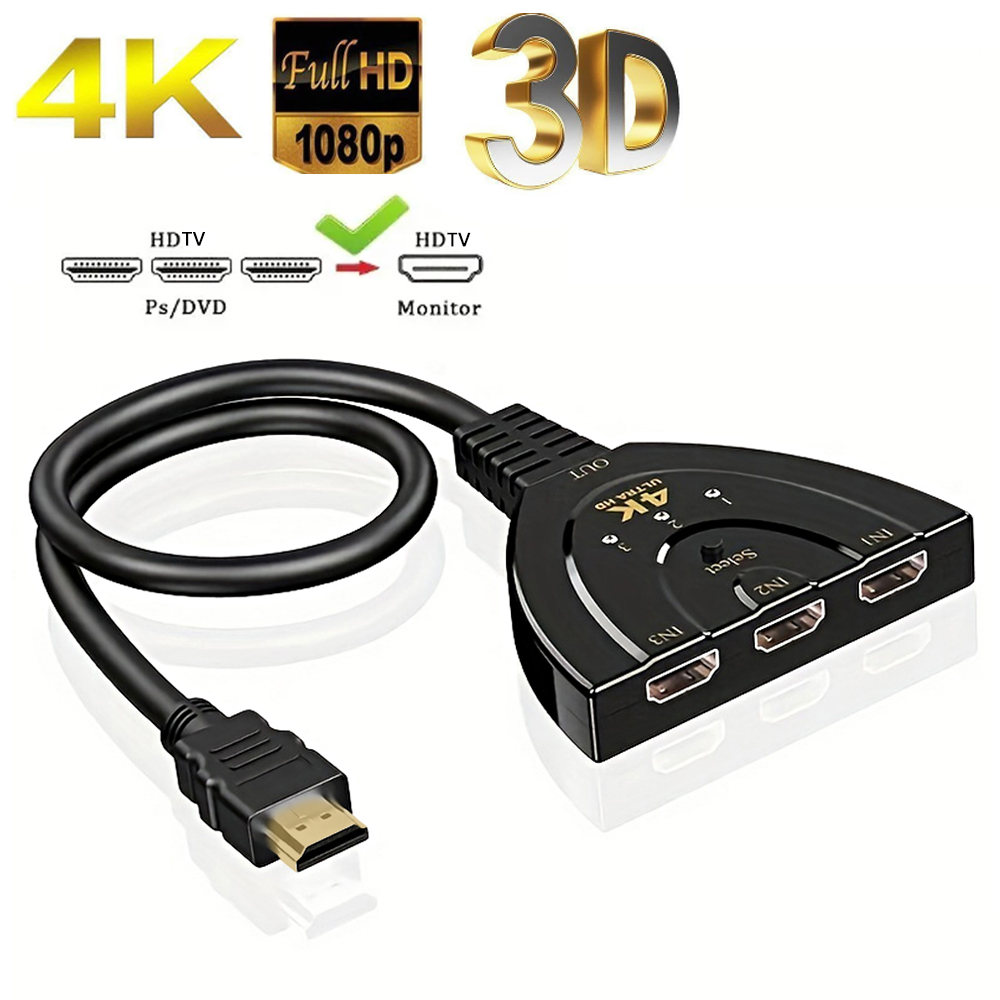 4K*2K 3 Port HDTV-compatible S - Esports Gaming Hub incelemesi ve fiyatı