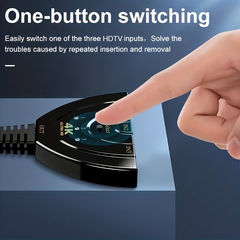 4K*2K 3 Port HDTV-compatible S - Esports Gaming Hub incelemesi ve fiyatı