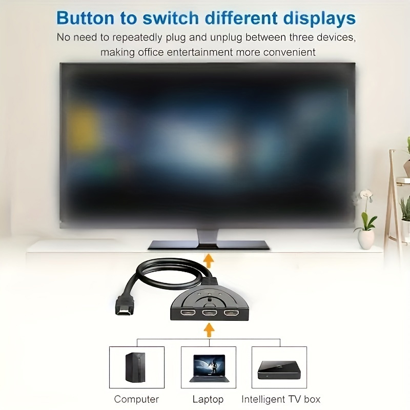 4K*2K 3 Port HDTV-compatible S - Esports Gaming Hub incelemesi ve fiyatı