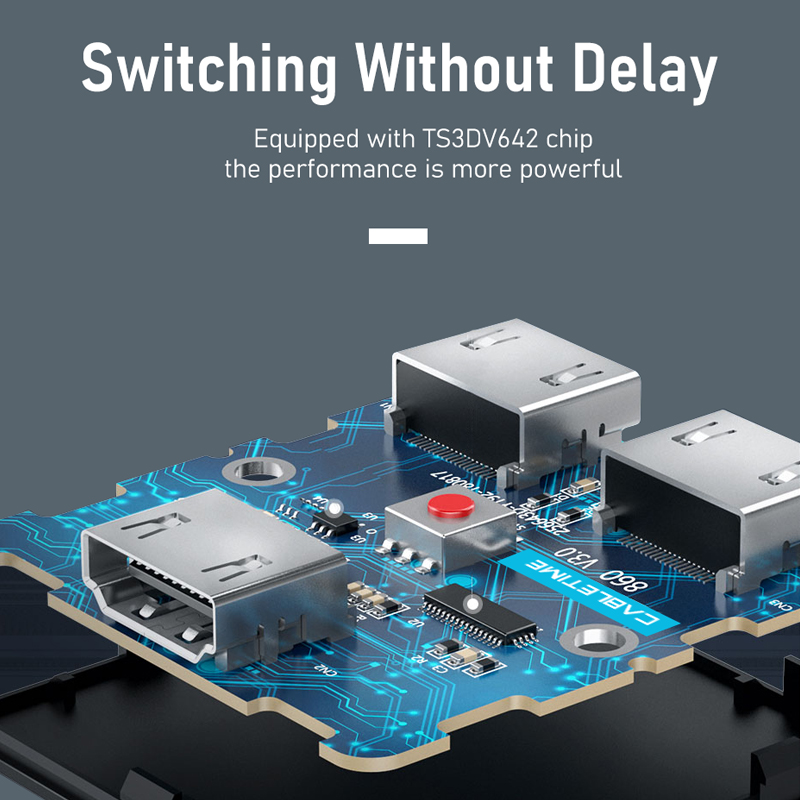 CABLETIME HDMI Switch Splitter - Esports Gaming Hub incelemesi ve fiyatı
