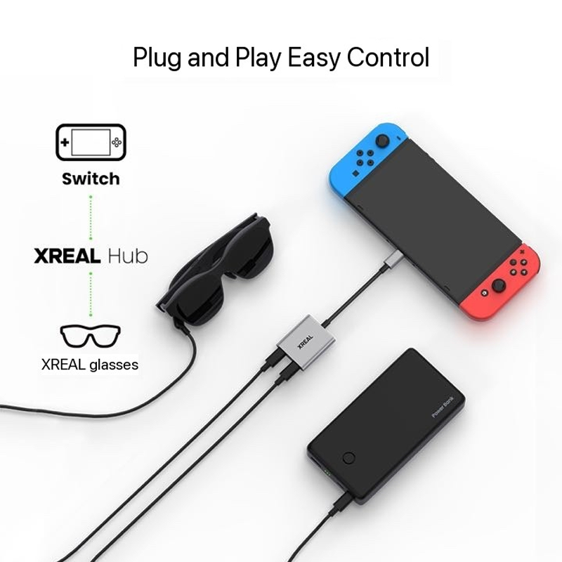 XREAL Hub 120hz USB-C PD Fast  - Esports Gaming Hub incelemesi ve fiyatı