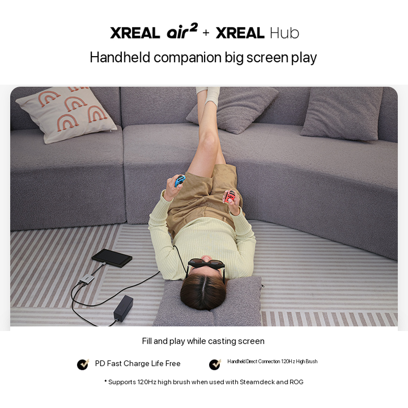 XREAL Hub 120hz USB-C PD Fast  - Esports Gaming Hub incelemesi ve fiyatı