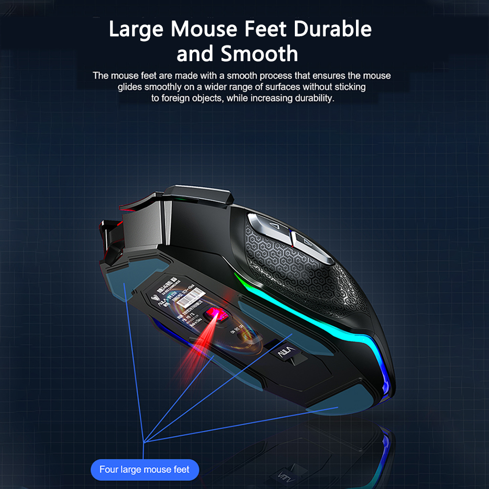 AULA SC550 Gaming Mouse 2.4G W - Esports Gaming Design incelemesi ve fiyatı
