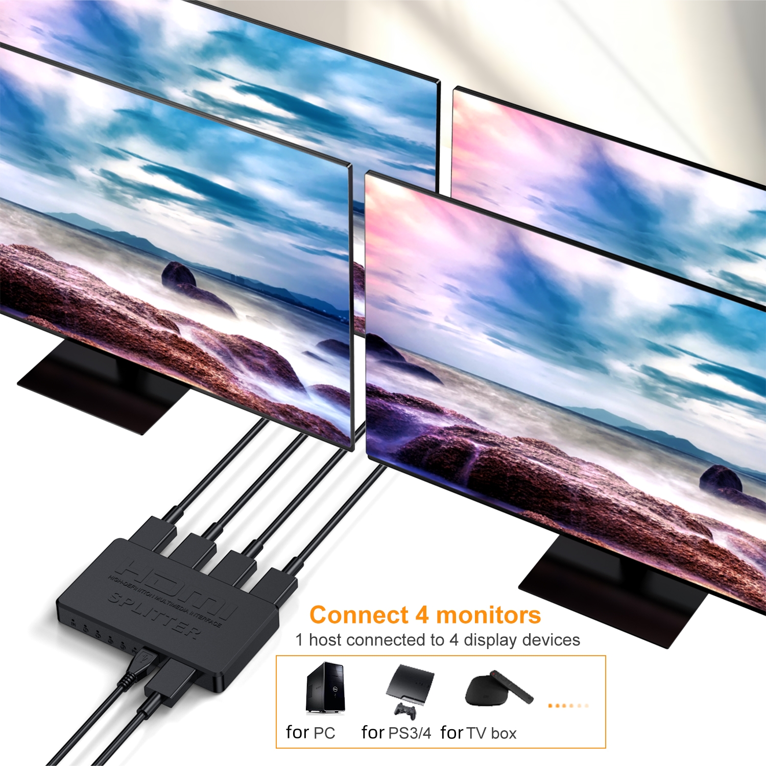 1 in 4 Out HDMI-Compatible Spl - Esports Gaming Hub incelemesi ve fiyatı