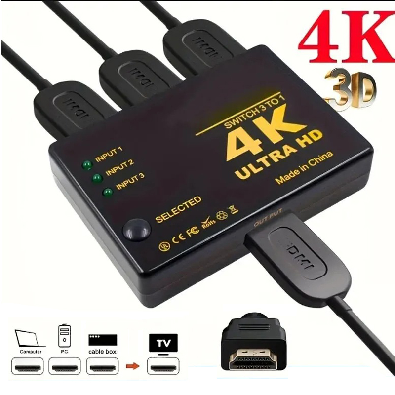 4K Switcher HDMI-compatible Sw - Esports Gaming Hub incelemesi ve fiyatı