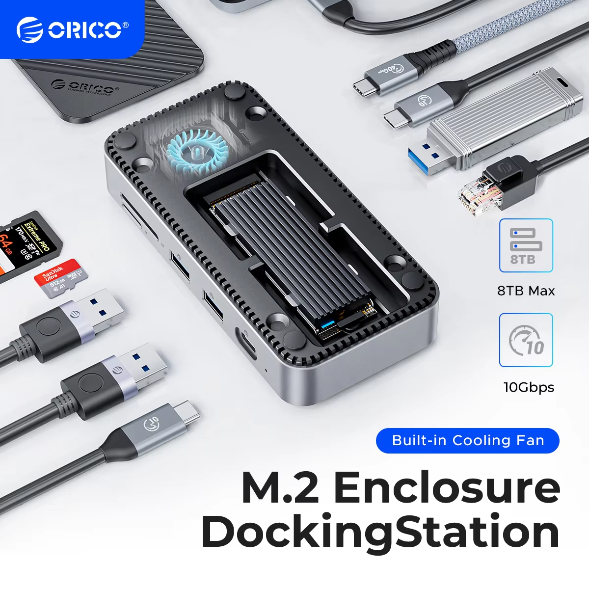 ORICO USB C Display Hub 10Gbps - Esports Gaming Hub incelemesi ve fiyatı