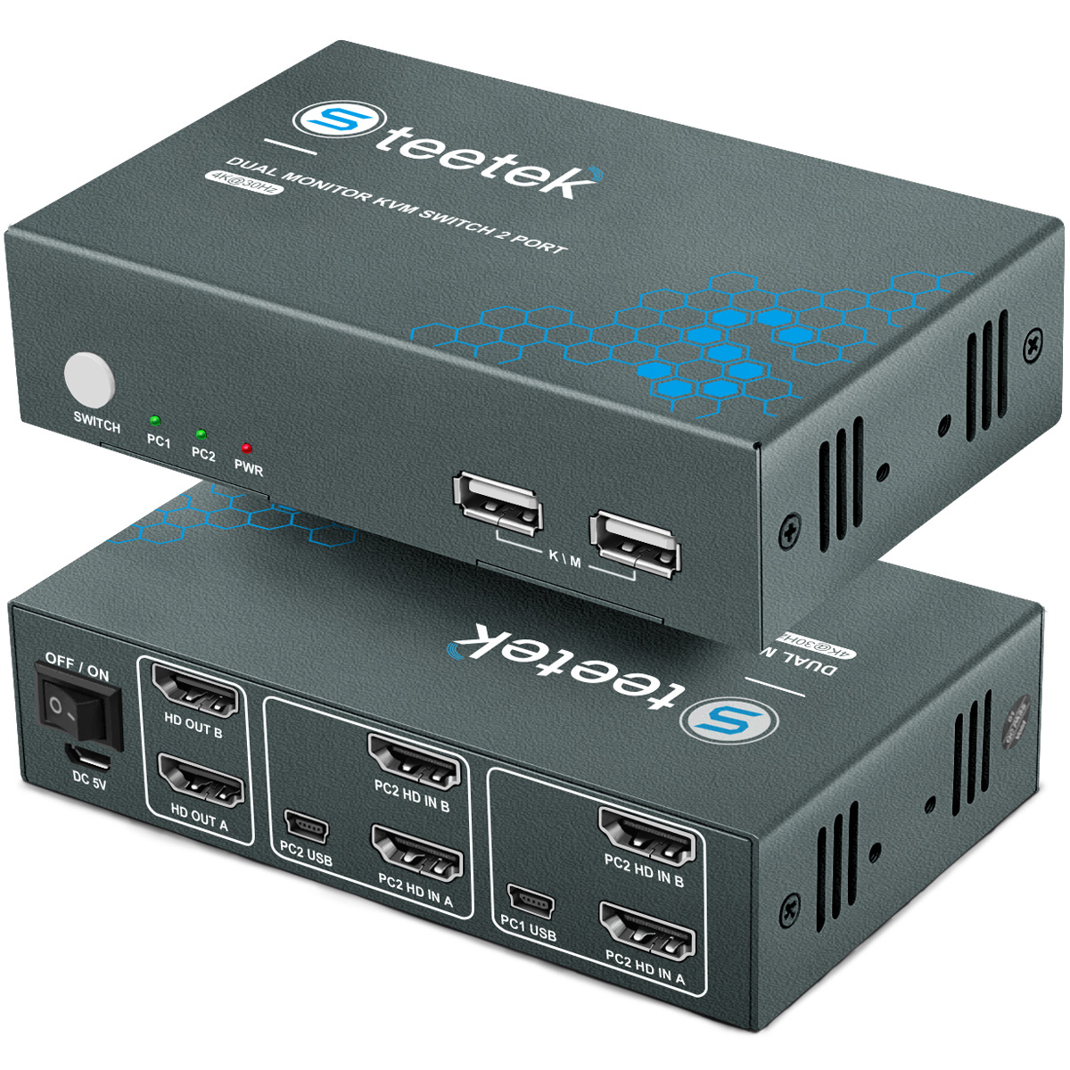 PWAY USB KVM Switch HDMI Split - Esports Gaming Hub incelemesi ve fiyatı