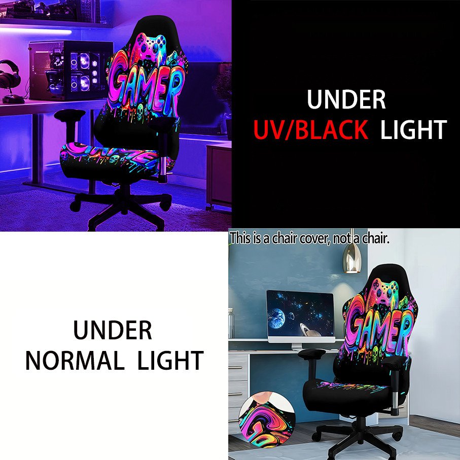 1 Set Glowing Gaming Chair Cov - Esports Gaming Chair incelemesi ve fiyatı