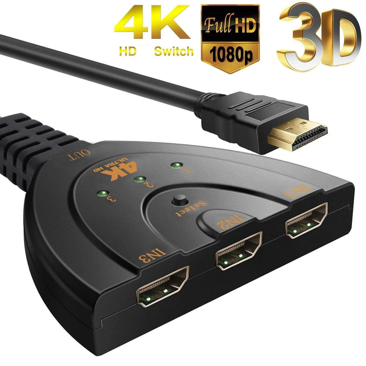 HDMI-compatible Switch 4K*2K 3 - Esports Gaming Hub incelemesi ve fiyatı